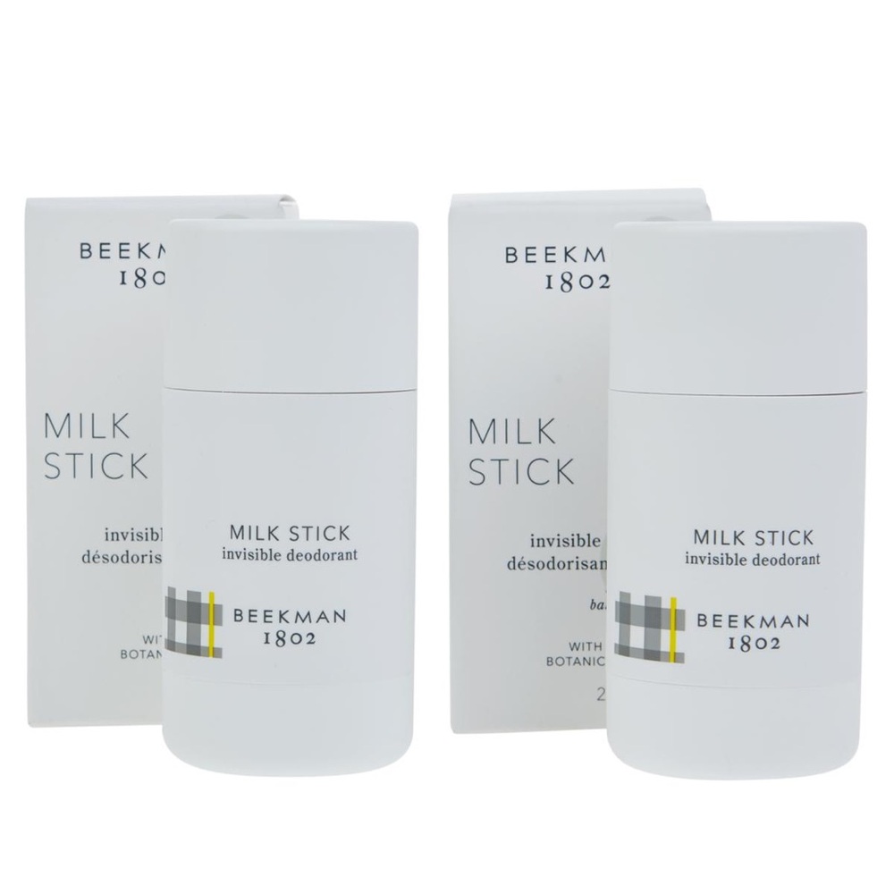 NIB Beekman 1802 2-pack Goat Milk Stick Deodorant